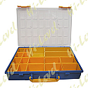 PLASTIC CONTAINER, TRAY 17 COMPARTMENTS 340MM x 250MM