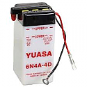 MOTORCYCLE BATTERY 6N4-A-4D BUDGET 6V 