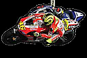 Valentino Rossi # 46 â€œKnee Downâ€ / Ducati Team KEY RING