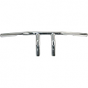 EMGO HANDLEBAR 1" T-BAR CHROME WITH 4" END RISE DIMPLED