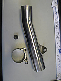 HONDA CBR600 FH-FL 87-90 EXHAUST TO SILENCER LINK PIPE 50.8mm (2")