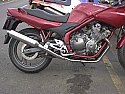 YAMAHA XJ600N, S, DIVERSION 4-2-1 PREDATOR SYSTEM ROAD WITH R/BAFFLE IN S/STEEL
