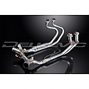 HONDA ST1300 PAN EUROPEAN ABS/TCS 02-17 STAINLESS 4-2 EXHAUST DOWNPIPES 