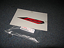 Yamaha YZF-R6 R6 (13s) Graphic Red/Silver Genuine New