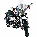 H/D WINDSHIELD REPLACEMENT HANDLEBAR MOUNT WINDSHIELD REPLACEMENT CLASSIC DEUCE 18 1/2" SOLAR