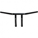 EMGO HANDLEBAR 1" T-BAR BLACK WITH 6" END RISE DIMPLED