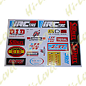 ASSORTED STICKERS SMALL DID, STANLEY, TOTAL, FERODO, DENSO, ADS