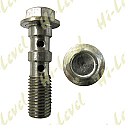 BANJO BOLT 10MM x 1.25MM TWIN STAINLESS WITH HEX BOLT