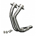 YAMAHA TDM850 1991-2001 STAINLESS STEEL 2-1 EXHAUST DOWNPIPES OEM COMPATIBLE