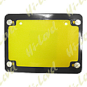 NUMBER PLATE SURROUND 6 DIGIT CHROME