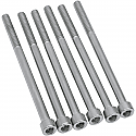 HARLEY DAVIDSON RACE BOLTS (FOR 4" DISCS) STAINLESS STEEL 6- PACK