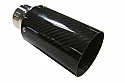 TAIL PIPE JAP 3" Carbon Tail 76mm (3 inch) Carbon Tail. 51mm (2 inch) inlet. 173mm length  