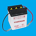 MOTORCYCLE BATTERY 6N4-2A BUDGET 6V  