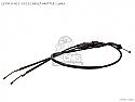 Honda CB125 Superdream Throttle Cable P/No 17910KC1000