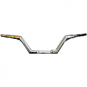 INDIAN SCOUT 69 ABS, INDIAN SCOUT 69 ABS BOBBER, INDIAN SCOUT 60 ABS SIXTY 2015-2018 TRASK HANDLEBAR V-LINE 1-1/4" STEEL CHROME