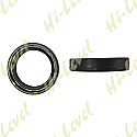 FORK SEALS 42mm x 54mm x 11mm WITH NO LIP AS FITTED TO OHLIN (PAIR)