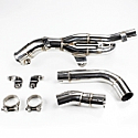 Yamaha YZF R1 (09-14) Stainless Steel De-Cat Link Pipe
