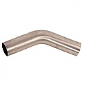 SPARK UNIVERSAL BENDED PIPE 45° DEGREE Ø 40MM STAINLESS STEEL