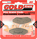 GOLDFREN AD329, FA484 AS FITTED TO PGO BR500i 2007-2009 (PAIR)