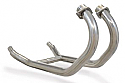 YAMAHA V-MAX 1200, VMX1200 (85-07) PREDATOR FRONT DOWN PIPES WITH B/PIPE IN S/STEEL