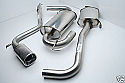 ALFA ROMEO GTV V6 (UPTO-02) STAINLESS STEEL EXHAUST SYSTEM with 90mm Slash Cut Tail Pipe