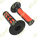 GRIPS LARGE DIMPLE RED TO FIT 7/8" HANDLEBARS