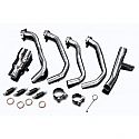 KAWASAKI KLZ1000 VERSYS 15-18 STAINLESS STEEL 4-1 EXHAUST DOWNPIPES