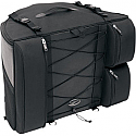 SADDLEMEN DRESSER BACK SEAT BAG TEXTILE BLACK - BR4100