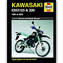 KAWASAKI KMX125, KAWASAKI KMX200 1986-2002 WORKSHOP MANUAL