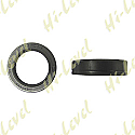 FORK SEALS 33mm x 46mm x 12.5mm WITH NO LIP (PAIR)