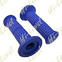 GRIPS SMALL DIMPLE BLUE TO FIT 7/8" HANDLEBARS