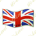 ENGLAND FLAG STICKER 75MM x 115MM