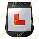 MUDFLAP LARGE WITH L-PLATE