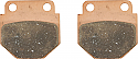 GOLDFREN AD344 AS FITTED TO CHINESE CALIPER 49MM x 48MM (PAIR)