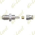 MALE HOSE END 3/8" UNF CONVEX ON TO BRAKE HOSE STAINLESS