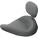 HARLEY DAVIDSON FLHP, I W, AIR RIDE SEAT, SEAT SOLO TEXTURED WITH REMOVABLE DRIVER BACKREST