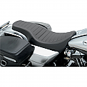 HARLEY DAVIDSON FLHR SEAT SPOON STYLE FRONT | REAR 2-UP VINYL BLACK A