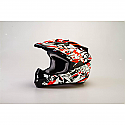 RSX13 Craze BLACK/RED Kids MX Helmet