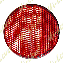 BOLT-ON REFLECTOR RED ROUND OD 66MM