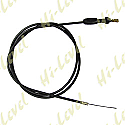 THROTTLE CABLE UNIVERSAL 6MM OUTER THREADED (1300MM LONG)