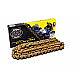 520-120 LINK SSS STD DRIVE CHAIN WITH GOLD LINKS