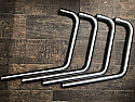 KAWASAKI Z500 FOUR SET OF X4 DOWN PIPES IN S/S EXTRA LONG