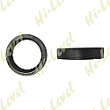 FORK SEALS 37mm x 48mm x 10.5mm WITH NO LIP (PAIR)
