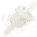 FUEL FILTER INLINE TYPE 12 6mm INLT & 6mm OUTLET