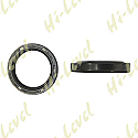 FORK SEALS 40mm x 52mm x 8mm WITH A LIP OF 9.5mm (PAIR)