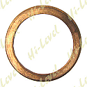 EXHAUST GASKET FLAT COPPER OD 42mm, ID 32mm, THICKNESS 4mm