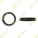 FORK SEALS 43mm x 53mm x 9.5mm WITH NO LIP (PAIR)