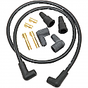 H/D SPARK PLUG WIRES 8.8MM UNIVERSAL 102 CM (40") WIRES W/ 180° AND 90°BOOTS