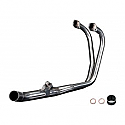 HONDA CBF500, A, ABS (04-08) STAINLESS STEEL HEADER EXHAUST DOWNPIPES OEM COMPATIBLE